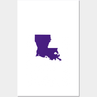Louisiana Purple Posters and Art